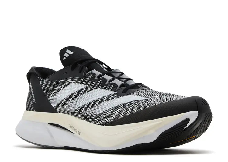 ADIDAS ADIZERO BOSTON 12 BLACK WHITE