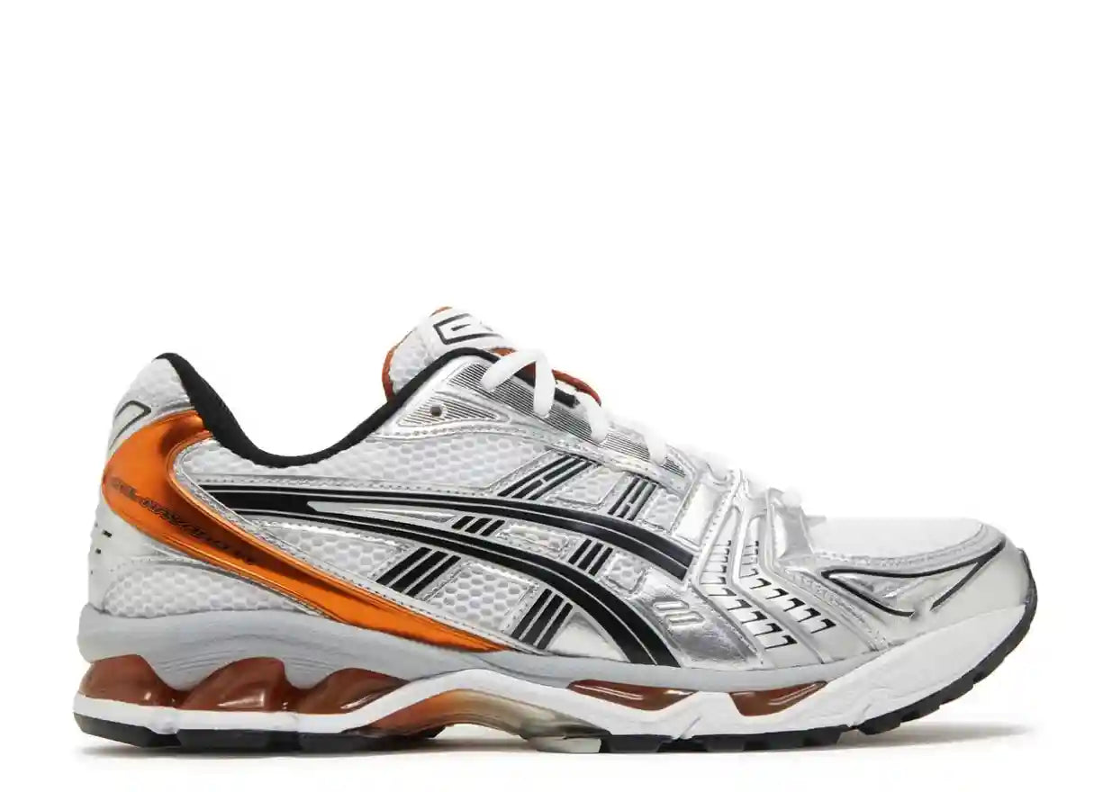 ASICS GEL KAYANO 14 SILVER PIQUANT ORANGE