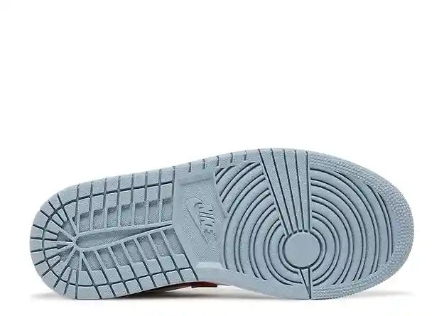 JORDAN 1 LOW BLUE WHISPER DUNE RED