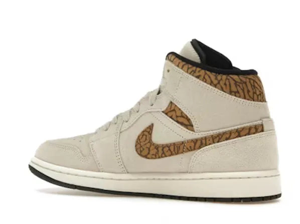 JORDAN 1 MID BROWN ELEPHANT