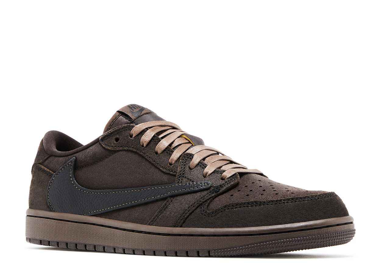 JORDAN 1 LOW TRAVIS SCOTT OG VELVET BROWN