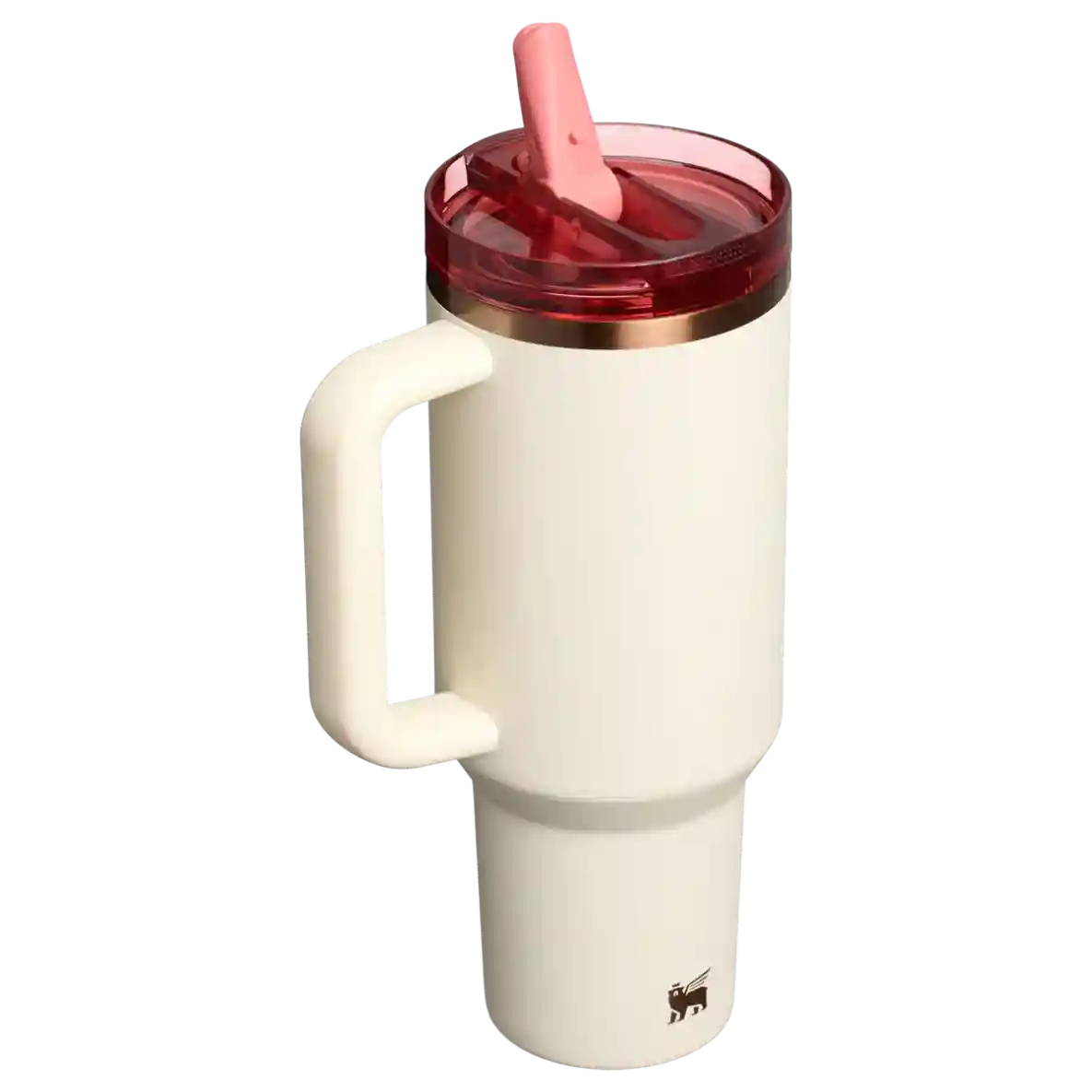 STANLEY QUENCHER FLIP STRAW PROT - CREAM ROSE GOLD