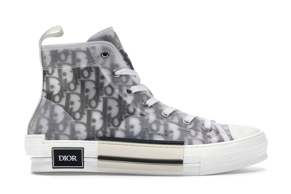 DIOR B23 HIGH OBLIQUE WHITE/BLACK
