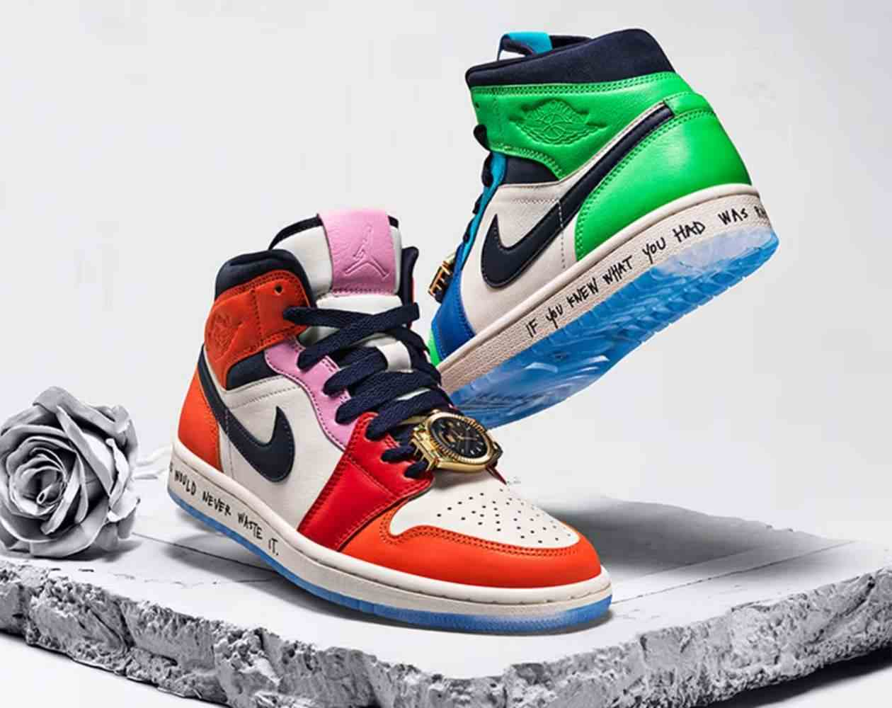 Jordan 1 mid shoe