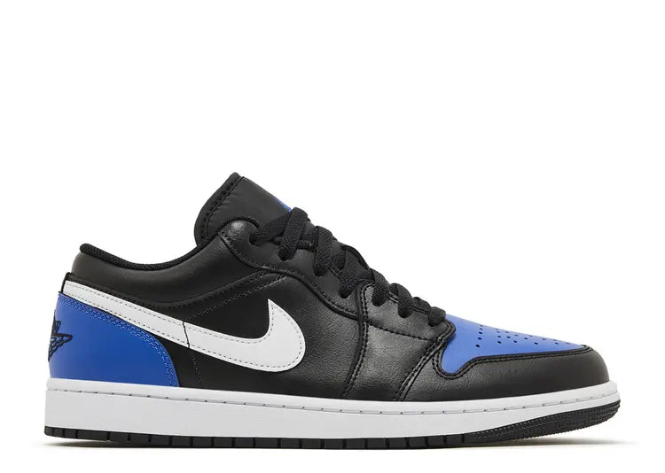 Jordan 1 Low Black Royal Toe