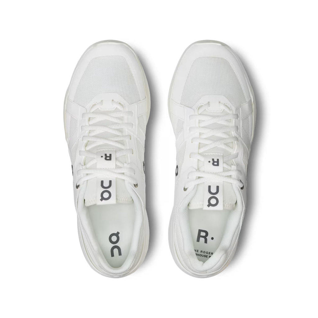 ON RUNNING THE ROGER CLUBHOUSE PRO WHITE ICE