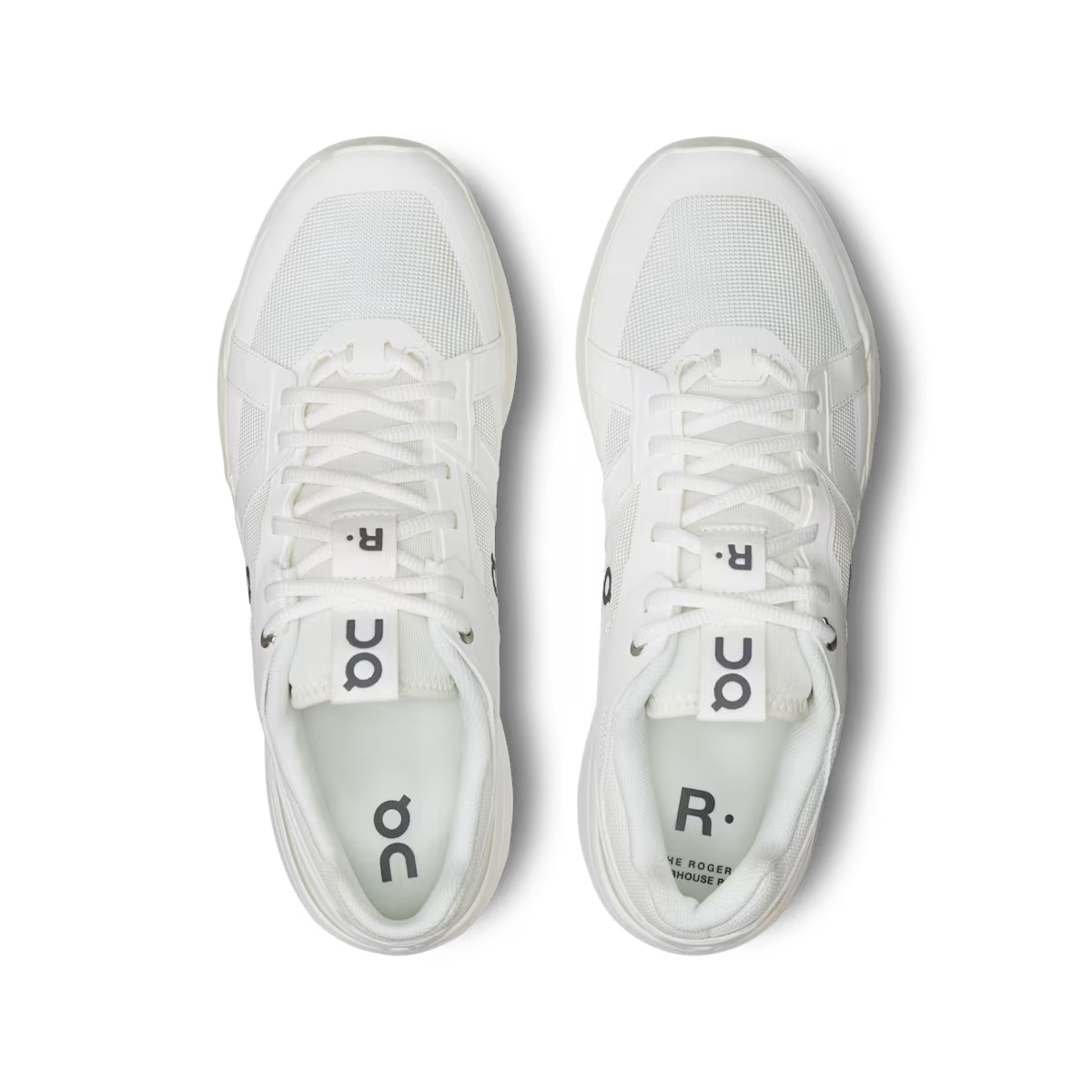 ON RUNNING THE ROGER CLUBHOUSE PRO WHITE ICE