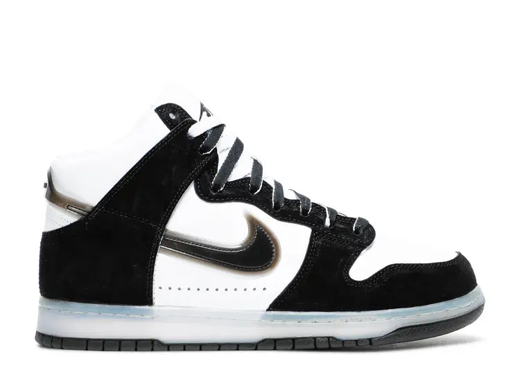 NIKE DUNK HIGH	SLAM JAM WHITE BLACK