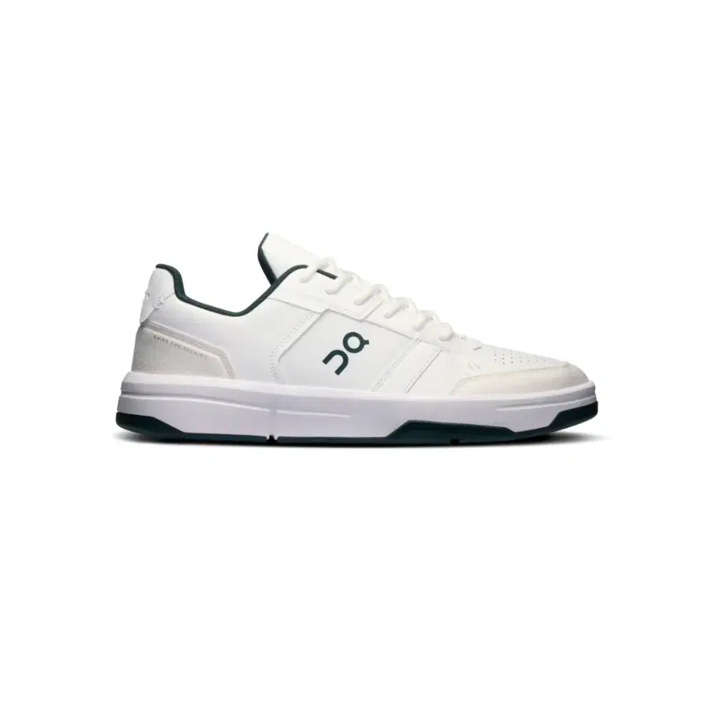 ON RUNNING THE ROGER CLUBHOUSE WHITE EVERGREEN