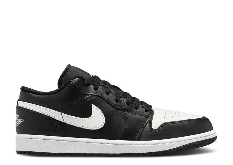 JORDAN 1 LOW BLACK SUMMIT WHITE