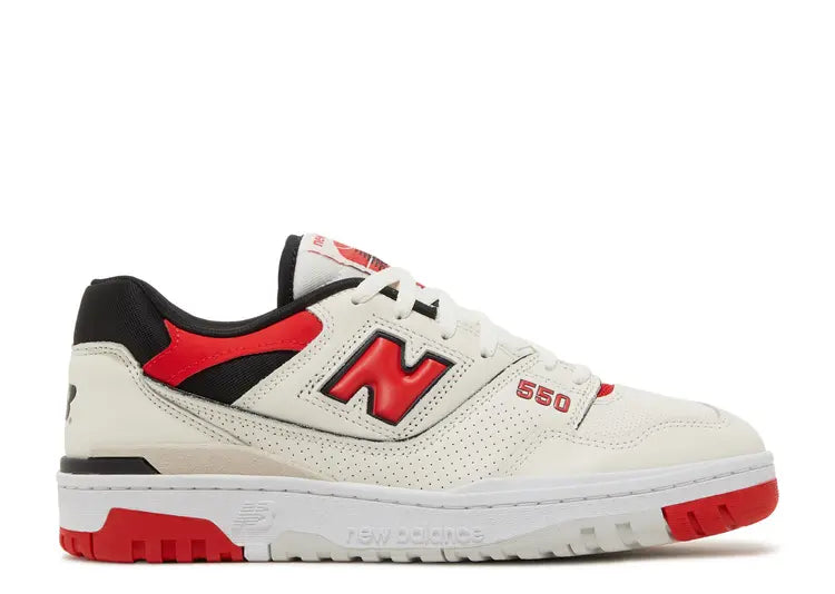 NEW BALANCE 550 OFF WHITE CHILE RED