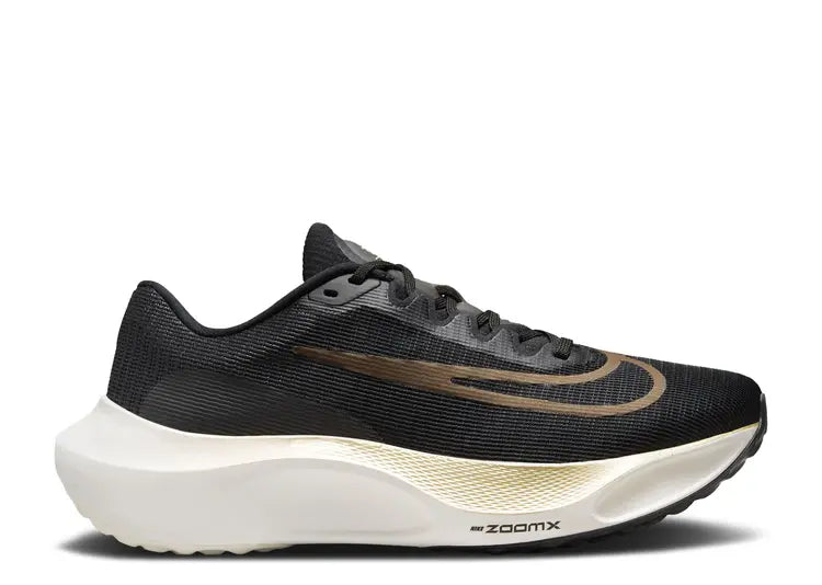 NIKE ZOOM FLY 5 'BLACK METALLIC GOLD GRAIN'