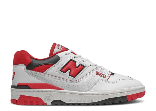 NEW BALANCE 550 WHITE TEAM RED