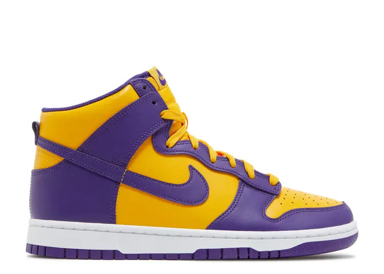 NIKE DUNK HIGH	LAKERS
