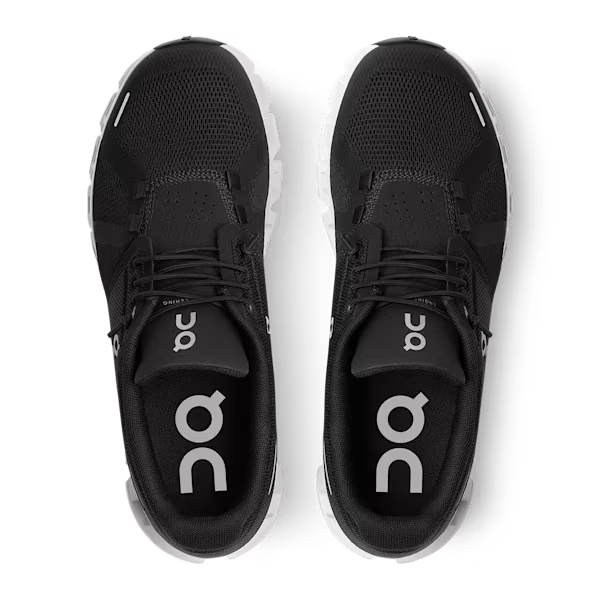 ON RUNNING CLOUD 5 BLACK WHITE