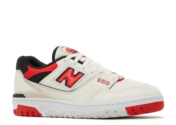NEW BALANCE 550 OFF WHITE CHILE RED