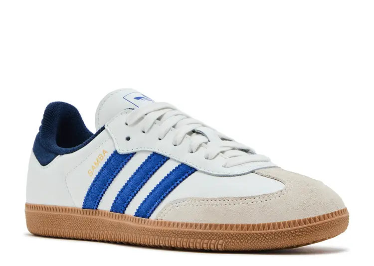ADIDAS SAMBA OG WHITE ROYAL BLUE NIGHT INDIGO