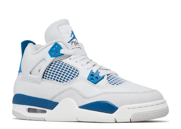 JORDAN 4 MILITARY BLUE GS shoe