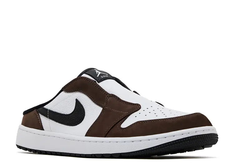 JORDAN 1 MULE GOLF BAROQUE BROWN