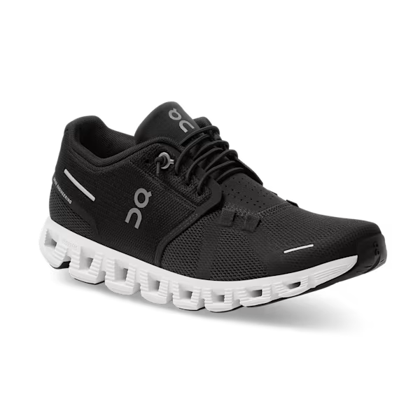 ON RUNNING CLOUD 5 BLACK WHITE