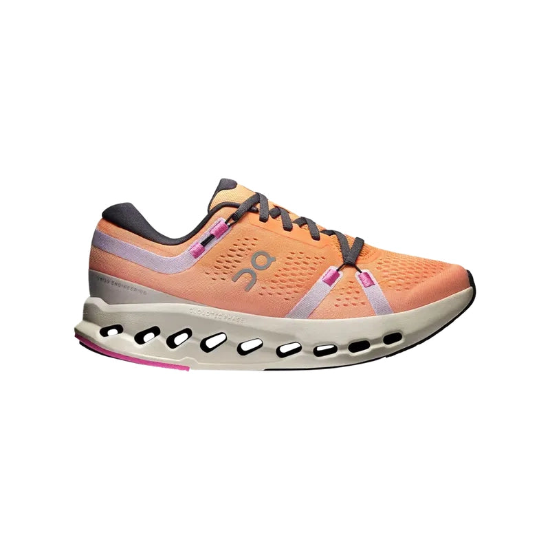 ON RUNNING CLOUDSURFER 2 TANGERINE IVORY