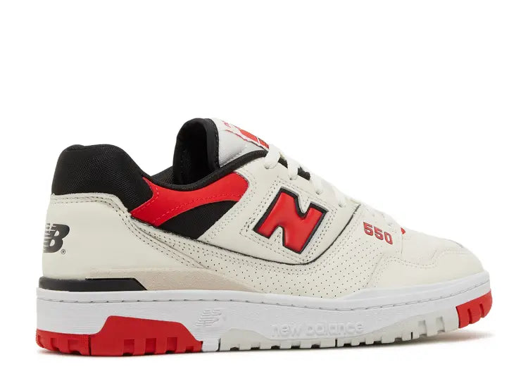 NEW BALANCE 550 OFF WHITE CHILE RED