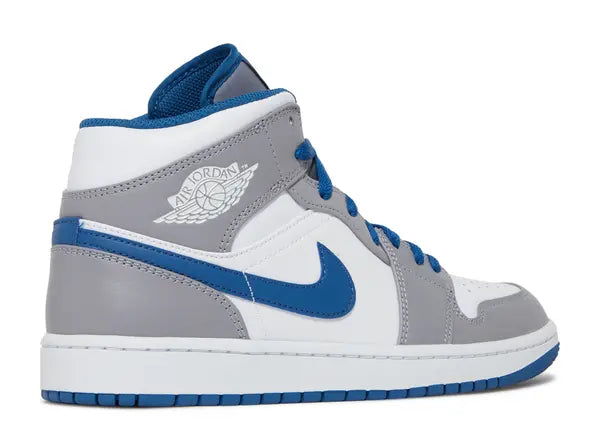 JORDAN 1 MID CEMENT TRUE BLUE