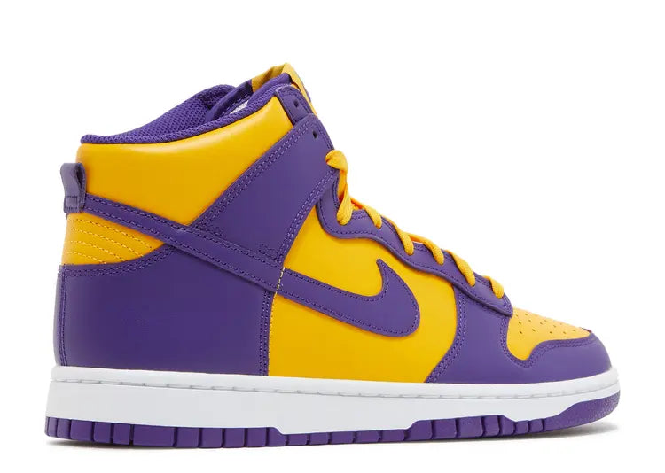 NIKE DUNK HIGH	LAKERS