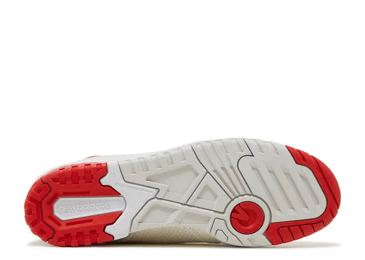 NEW BALANCE 550 OFF WHITE CHILE RED