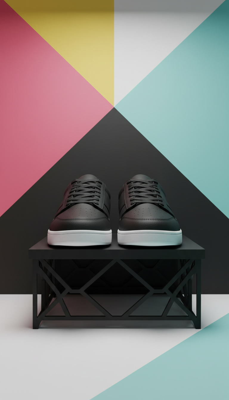 Asphalt Black premium low-top classic
