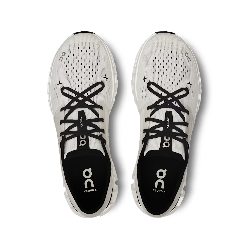ON RUNNING CLOUD X 4 IVORY BLACK