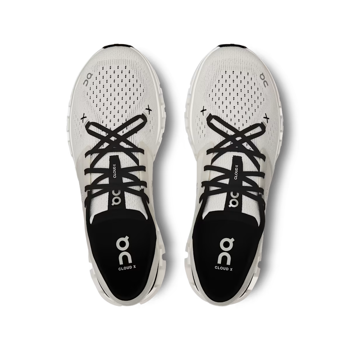 ON RUNNING CLOUD X 4 IVORY BLACK