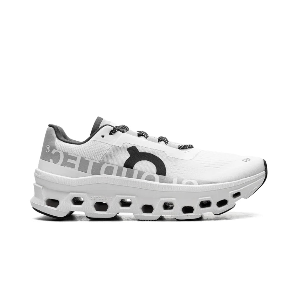 ON RUNNING CLOUDMONSTER WHITE BLACK (W)