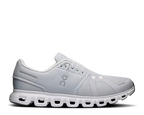 White running shoe on a white background