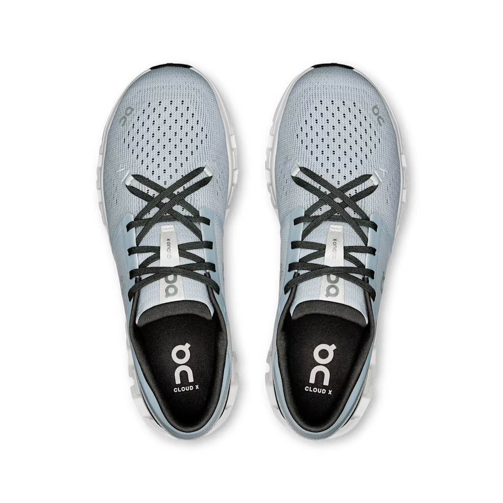 ON RUNNING CLOUD X 4 GLACIER STONE