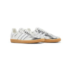 ADIDAS SAMBA OG SILVER METALLIC CRACKED LEATHER