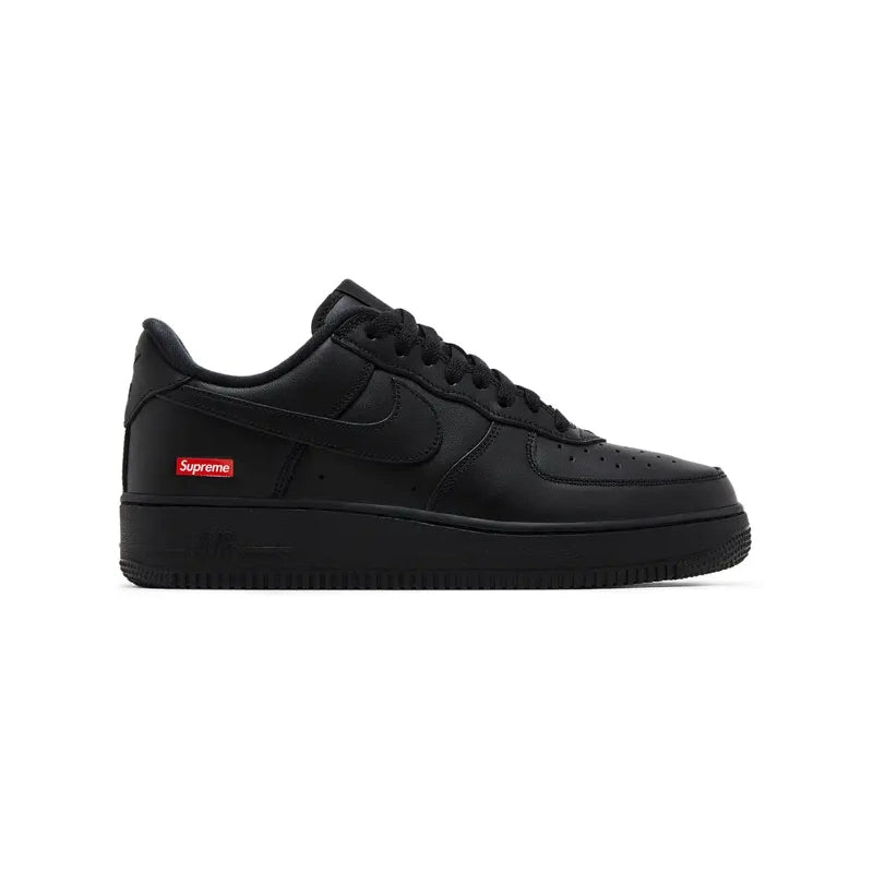 AIRFORCE 1 LOW SUPREME BOX LOGO BLACK
