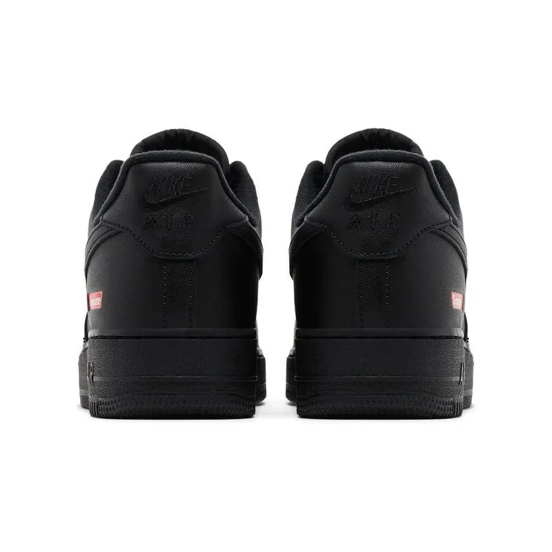 AIRFORCE 1 LOW SUPREME BOX LOGO BLACK