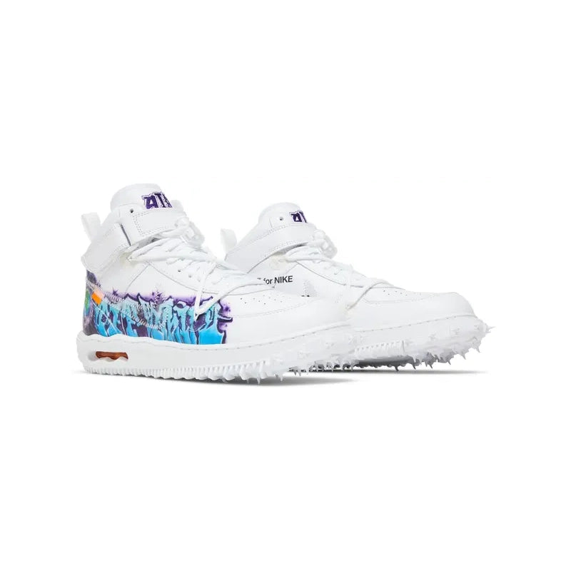 AIRFORCE 1 MID SP X OFF-WHITE LEATHER GRAFFITI