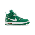 AIRFORCE 1 MID SP X OFF-WHITE LEATHER PINE GREEN