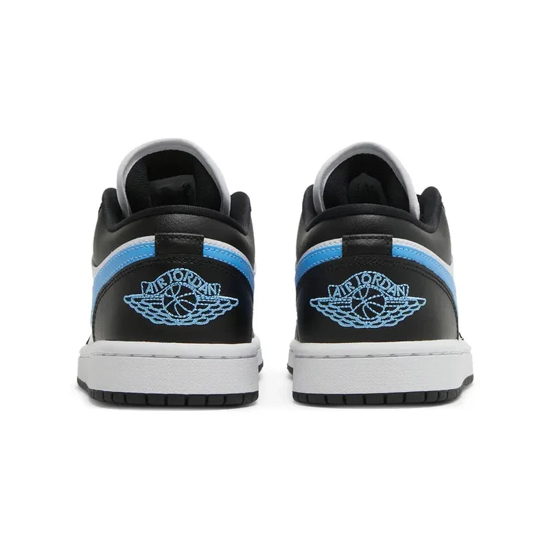 AIR JORDAN 1 LOW BLACK UNIVERSITY BLUE