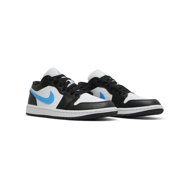 AIR JORDAN 1 LOW BLACK UNIVERSITY BLUE