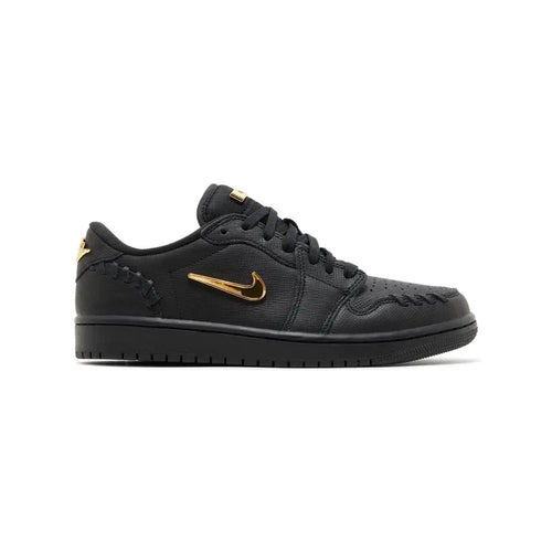 AIR JORDAN 1 LOW METHOD OF MAKE BLACK METALLIC GOLD (W)