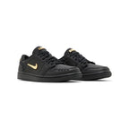 AIR JORDAN 1 LOW METHOD OF MAKE BLACK METALLIC GOLD (W)