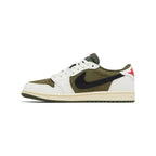 AIR JORDAN 1 LOW TRAVIS SCOTT MEDIUM OLIVE