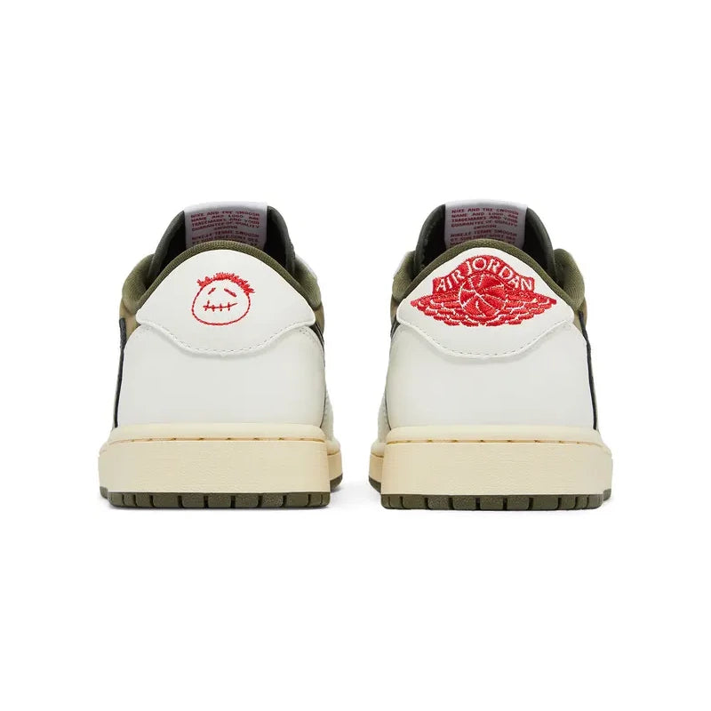 AIR JORDAN 1 LOW TRAVIS SCOTT MEDIUM OLIVE
