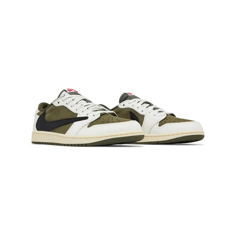 AIR JORDAN 1 LOW TRAVIS SCOTT MEDIUM OLIVE