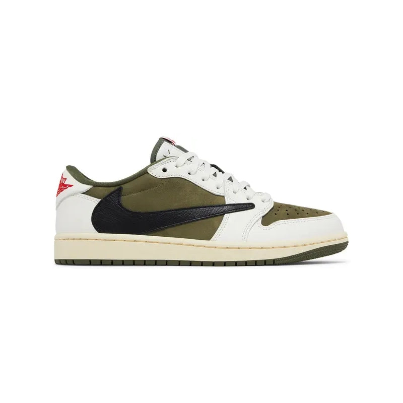 AIR JORDAN 1 LOW TRAVIS SCOTT MEDIUM OLIVE