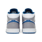 AIR JORDAN 1 MID CEMENT TRUE BLUE