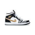 AIR JORDAN 1 MID PATENT GOLD